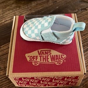 Baby- checkered vans size 2